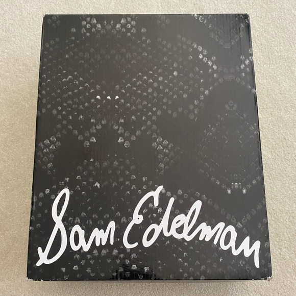 SAM EDELMAN SUEDE POINTED TOE ANKLE BOOTIES - Picture 2 of 14